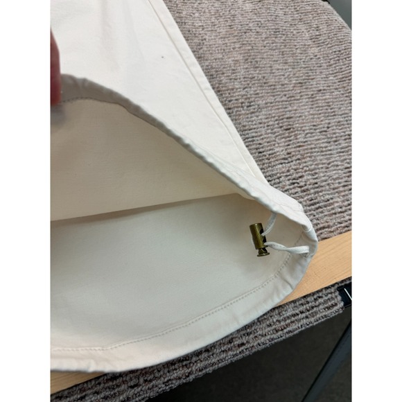 Banana Republic Womens Chino Parachute Pants 14 Beige Wide Leg Adjustable NWOT - Picture 7 of 15